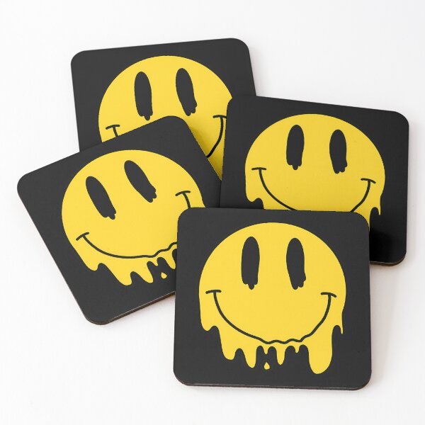 Item preview, Melting Yellow Smile Funny Smiling Melted Dripping Face Cute 		 designed and sold by mutnuwxkdg67.