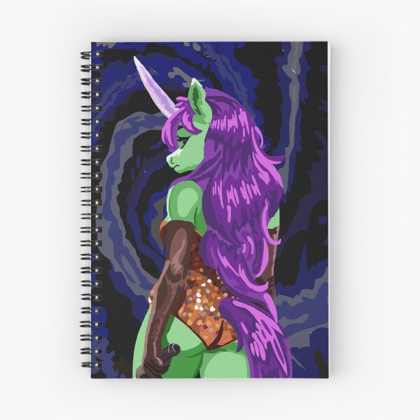 Item preview, Unicorn Singer in Sequence Dress, Glancing  Toward  Backstage designed and sold by KlakkDrawsStuff.
