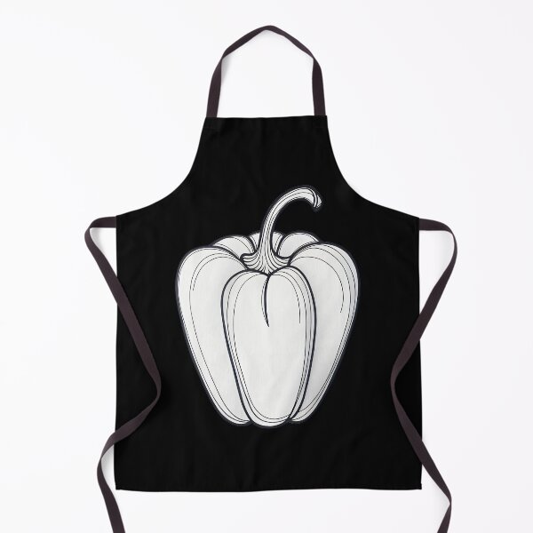 Item preview, Minimalist Line Art Bell Pepper | One-Line Drawing Vegetable Design designed and sold by VividOrganica.