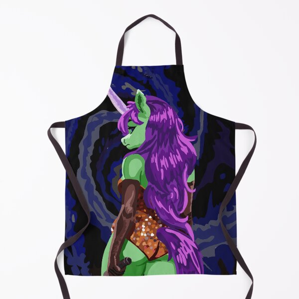 Item preview, Unicorn Singer in Sequence Dress, Glancing Toward Backstage designed and sold by KlakkDrawsStuff.
