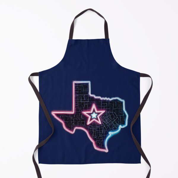 Item preview, Texas Design – Neon Outline & Lone Star Souvenir Illustration designed and sold by Meiersbeste.