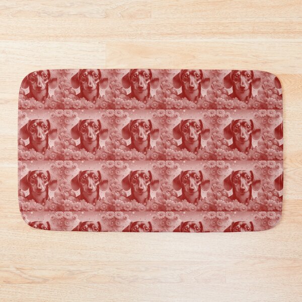 Item preview, Dottie Dachshund Soft Brown Duotone designed and sold by Kate Anderson Art.
