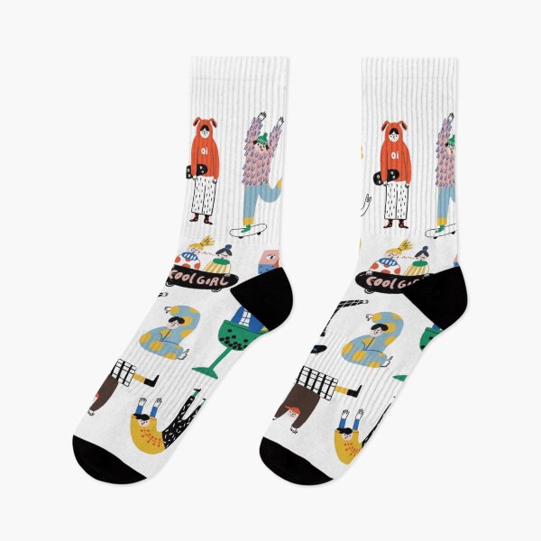 Item preview, Playful Characters – Colorful Modern Illustration designed and sold by lemooon juice.