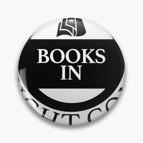 Item preview, Books in Heinessight Podcast Design Black &amp; White Logo designed and sold by CHRISSHULTZ.