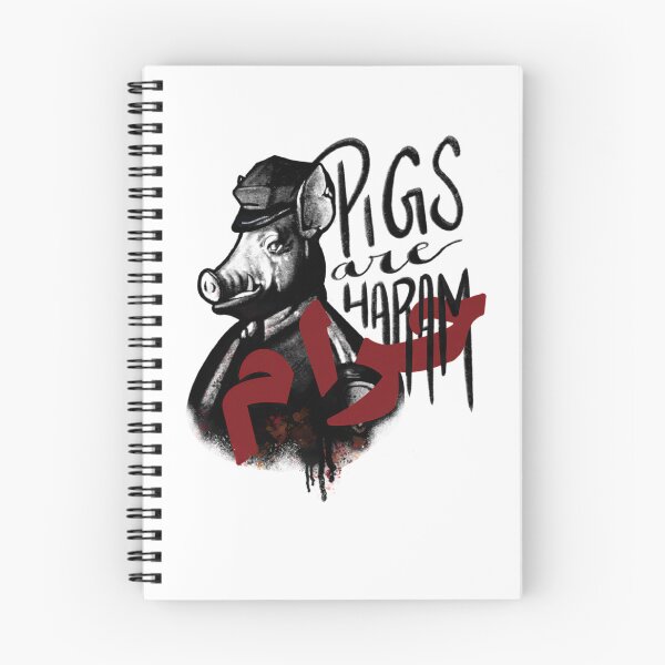 Item preview, Pigs Are Haram  	 designed and sold by wppjdwbxqnl63.