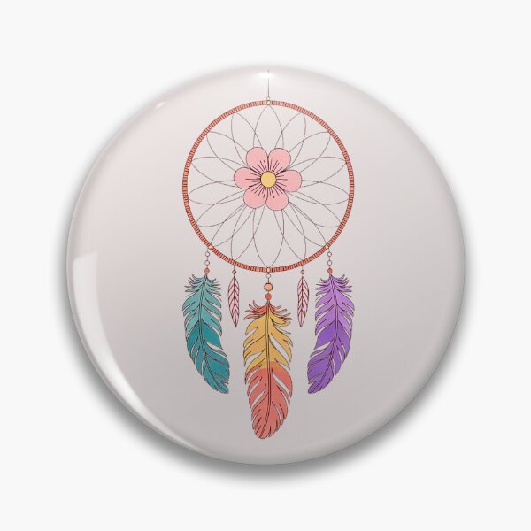 Item preview, Rainbow Dreamcatcher Lotus designed and sold by VibrArtco.