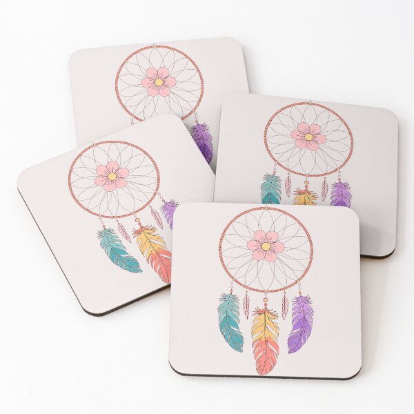 Item preview, Rainbow Dreamcatcher Lotus designed and sold by VibrArtco.