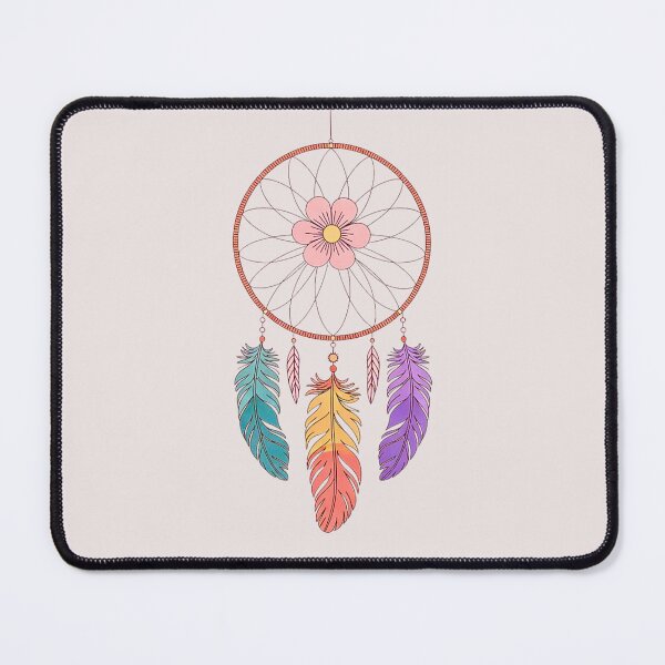 Item preview, Rainbow Dreamcatcher Lotus designed and sold by VibrArtco.