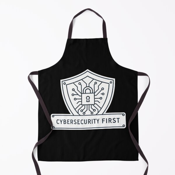 Item preview, Cybersecurity Shield Emblem – Minimalist Circuit Design designed and sold by VividOrganica.
