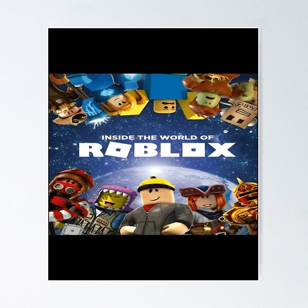 Item preview, Inside The World Of Robloxroblox Characters With Logo designed and sold by flvbelgrace.