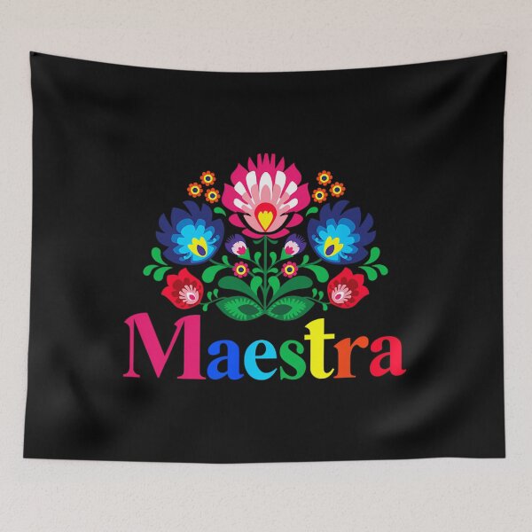 Item preview, Maestra Proud Spanish Teacher Bilingual Teacher Latina 		 designed and sold by epngnkaq33.