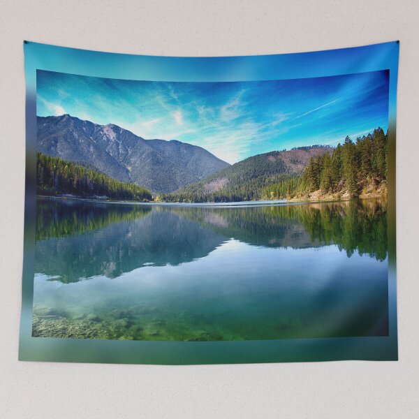 Item preview, Lake in the Kootenay Rockies of British Columbia  designed and sold by Kathy Weaver.