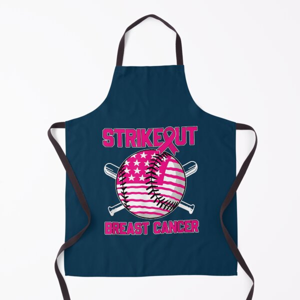 Item preview, American Flag Strikeout Breast Cancer Baseball designed and sold by SimonisJunior.
