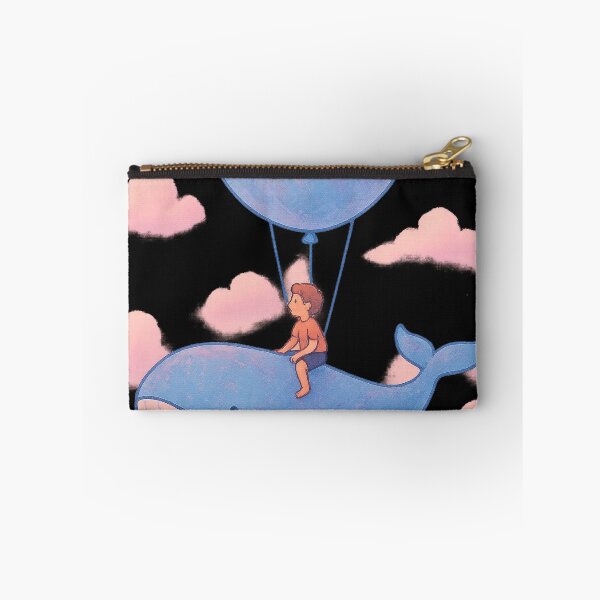 Item preview, Dreamy Whale Balloon T-Shirt – Surreal Pastel Fantasy Design designed and sold by HAFIZ-DP.