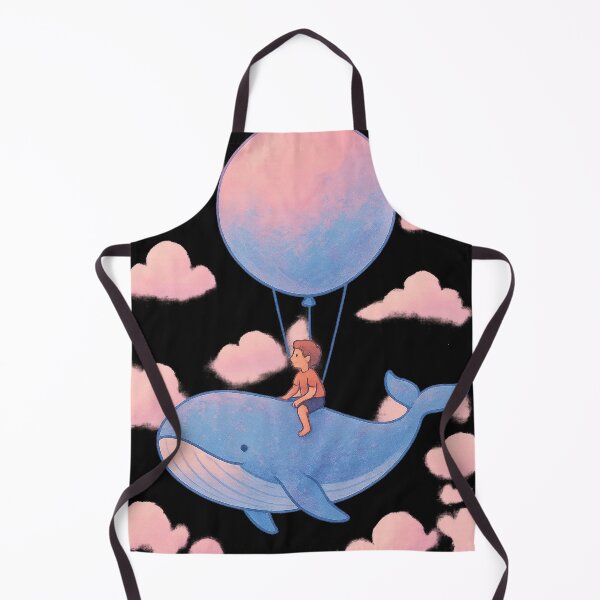 Item preview, Dreamy Whale Balloon T-Shirt – Surreal Pastel Fantasy Design designed and sold by HAFIZ-DP.