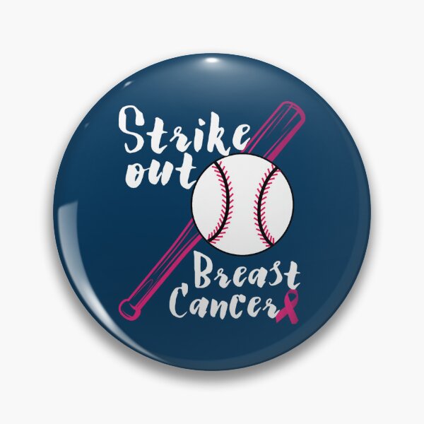 Item preview, Baseball Breast Cancer Strikeout designed and sold by SimonisJunior.