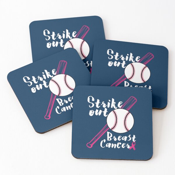 Item preview, Baseball Breast Cancer Strikeout designed and sold by SimonisJunior.
