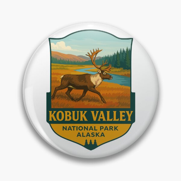 Item preview, Kobuk Valley National Park Retro Sticker designed and sold by Ismeal Von.