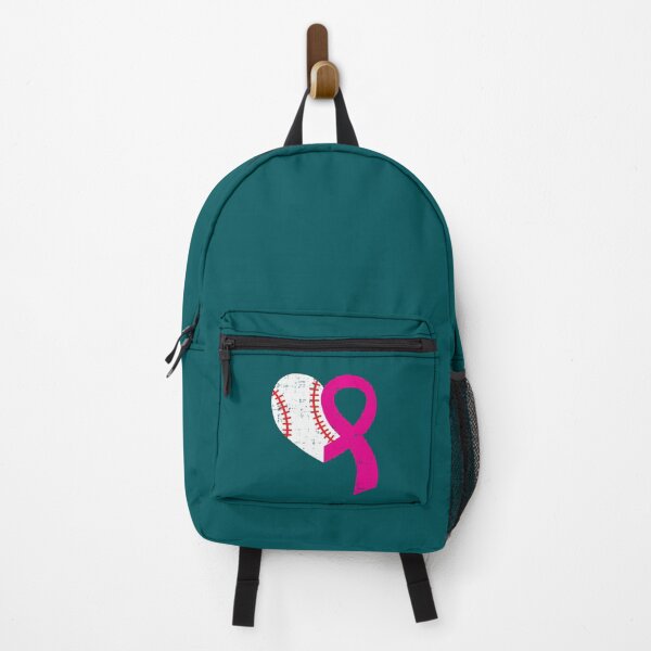 Item preview, Baseball Heart Pink Ribbon Cool Breast Cancer Awareness Gift Pullover Hoodie designed and sold by SimonisJunior.