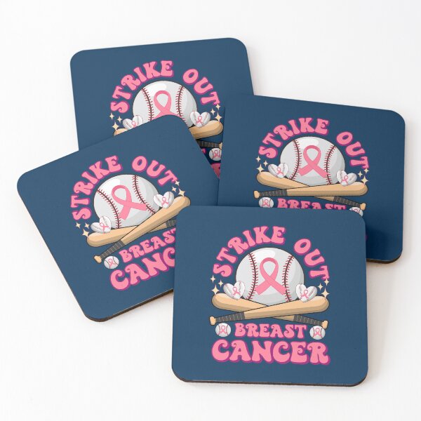 Item preview, Baseball Pink Ribbon Cancer Strike Out Breast Cancer Vintage Groovy Fight Cancer Awareness  designed and sold by SimonisJunior.