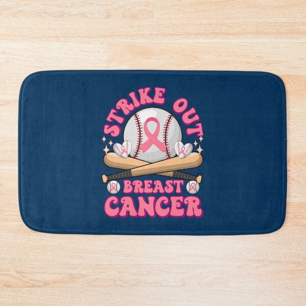 Item preview, Baseball Pink Ribbon Cancer Strike Out Breast Cancer Vintage Groovy Fight Cancer Awareness  designed and sold by SimonisJunior.