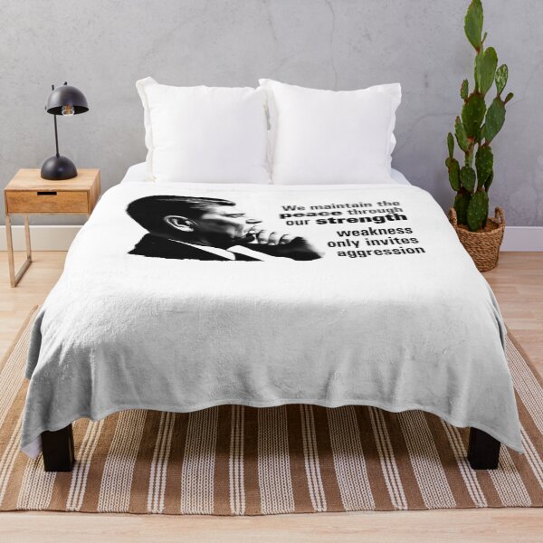 Item preview, Reagan - Peace Through Strength quote designed and sold by mnjkoalh28.