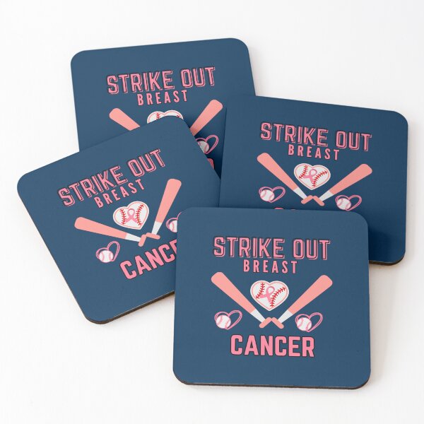 Item preview, Baseball Pink Ribbon Cancer Strike Out Breast Cancer Vintage Groovy Fight Cancer AwarenessT designed and sold by SimonisJunior.