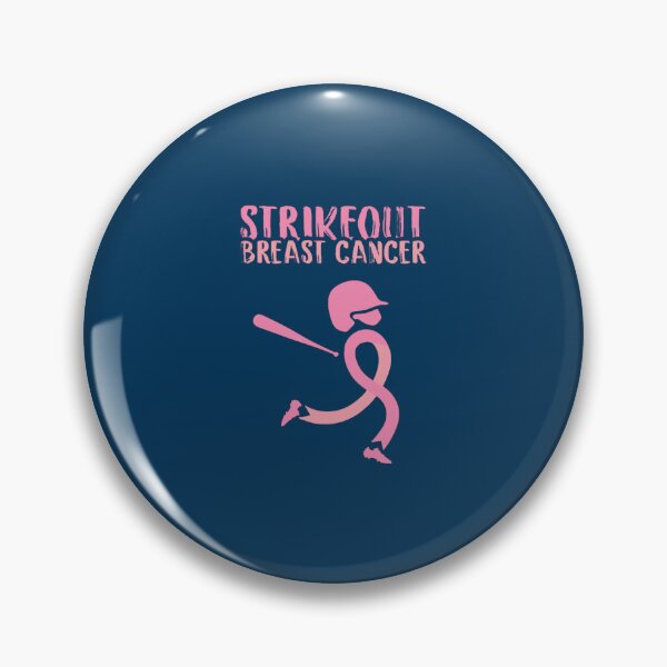 Item preview, Baseball Quote Baseball Strike Out Breast Cancer designed and sold by SimonisJunior.