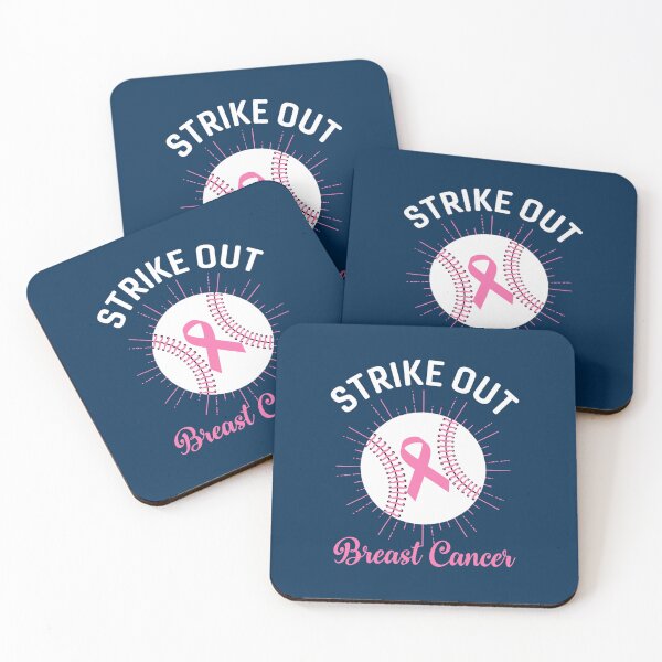Item preview, Baseball strike out breast cancer awareness designed and sold by SimonisJunior.