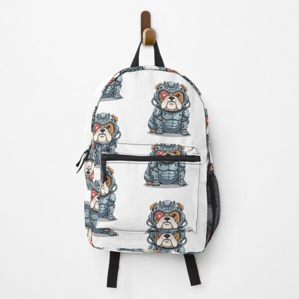 Item preview, Cyberpunk Bulldog Robot Illustration designed and sold by sanjustudio.