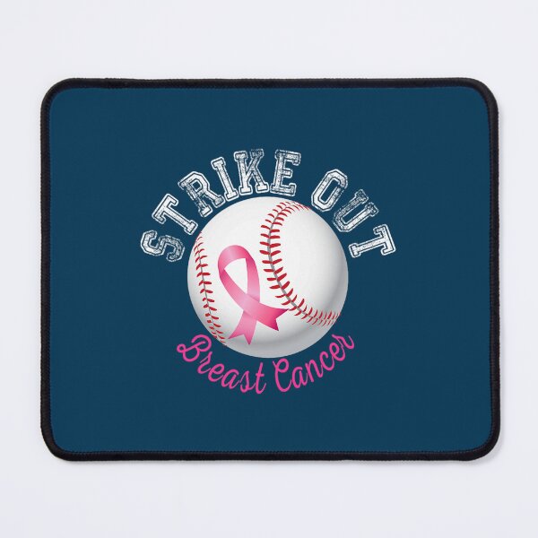 Item preview, Baseball Strike Out Breast Cancer Survivor Pink Ribbon designed and sold by SimonisJunior.