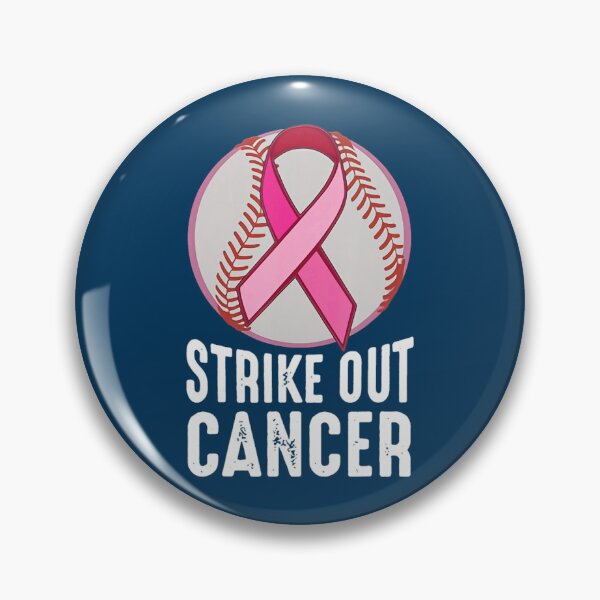 Item preview, Baseball Strike Out Cancer - Baseball Breast Cancer tt designed and sold by SimonisJunior.