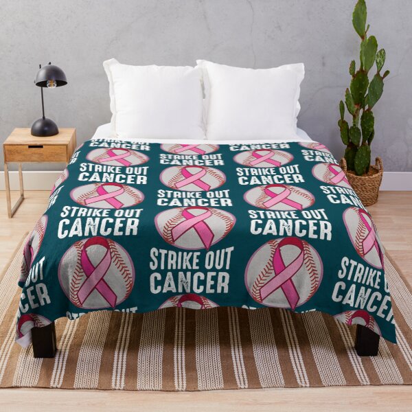Item preview, Baseball Strike Out Cancer - Baseball Breast Cancer tt designed and sold by SimonisJunior.