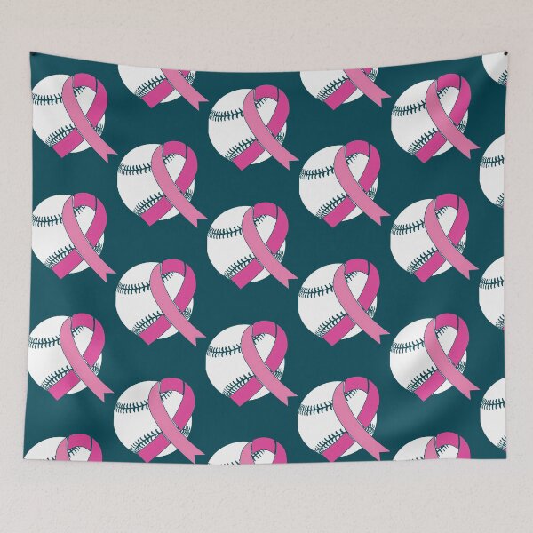 Item preview, Baseball Tackle Breast Cancer Awareness Pink Ribbon designed and sold by SimonisJunior.
