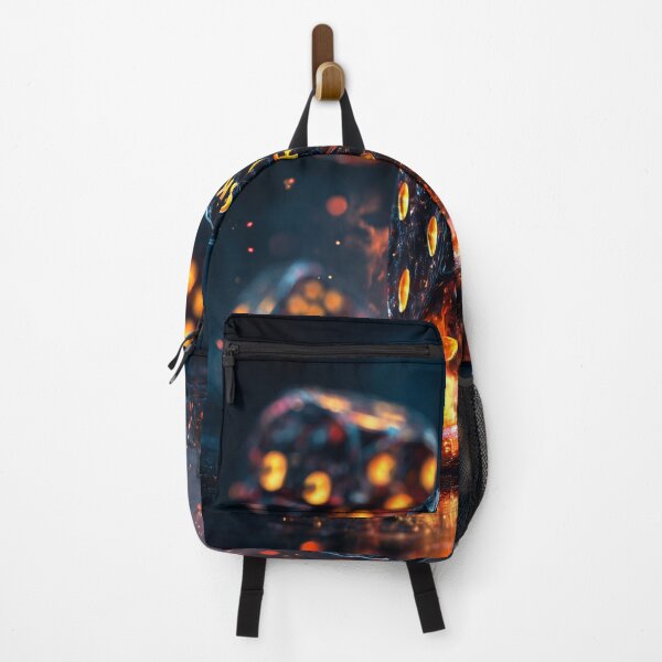 Item preview, No Risk No Reward – Fiery Dice of Destiny designed and sold by VisionaryVeils.