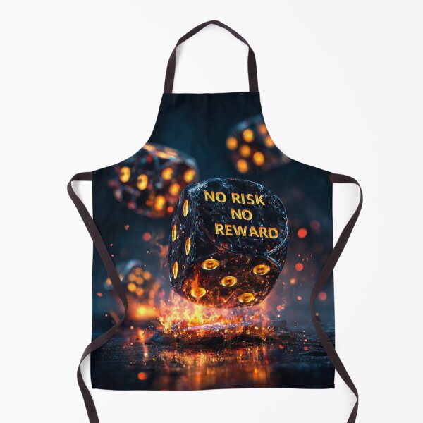 Item preview, No Risk No Reward – Fiery Dice of Destiny designed and sold by VisionaryVeils.