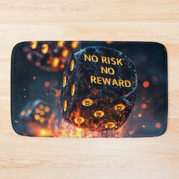 Item preview, No Risk No Reward – Fiery Dice of Destiny designed and sold by VisionaryVeils.