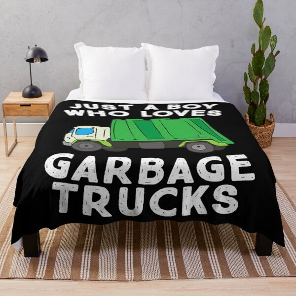 Item preview, Garbage Truck Just A 	 Who Loves Garbage Trucks 		 designed and sold by sximqoetahu8.