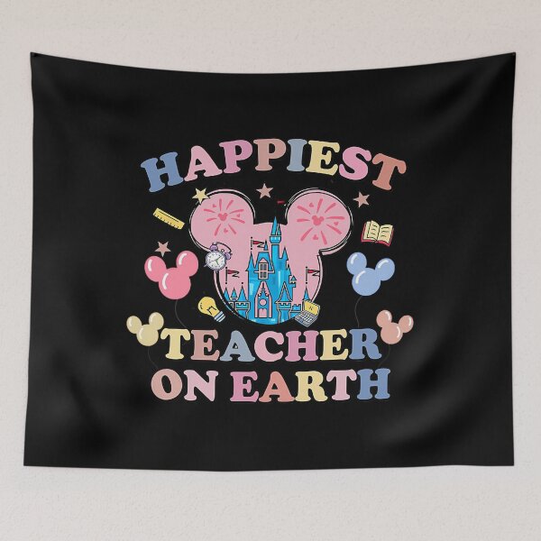 Item preview, Happiest Teacher On Earth 	 - Teaching Appreciation 		 designed and sold by bmgnbory94.