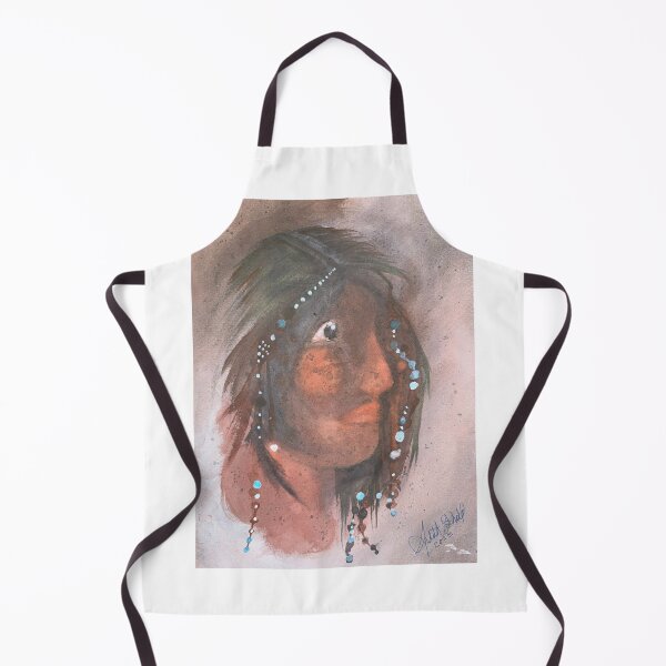 Item preview, A young Cherokee man remembering When? designed and sold by RealPainter.