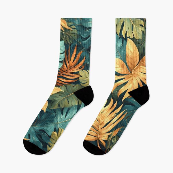 Item preview, Exotic Leaves Vibrant Tropical Foliage Island Print designed and sold by LeafPrints.
