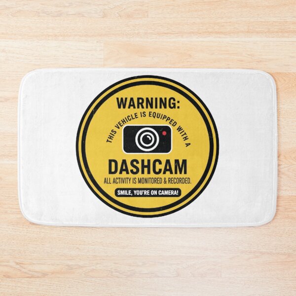 Item preview, Dash Cam Safety & Security Decal : Automotive Warning -  designed and sold by InfmsCorp.