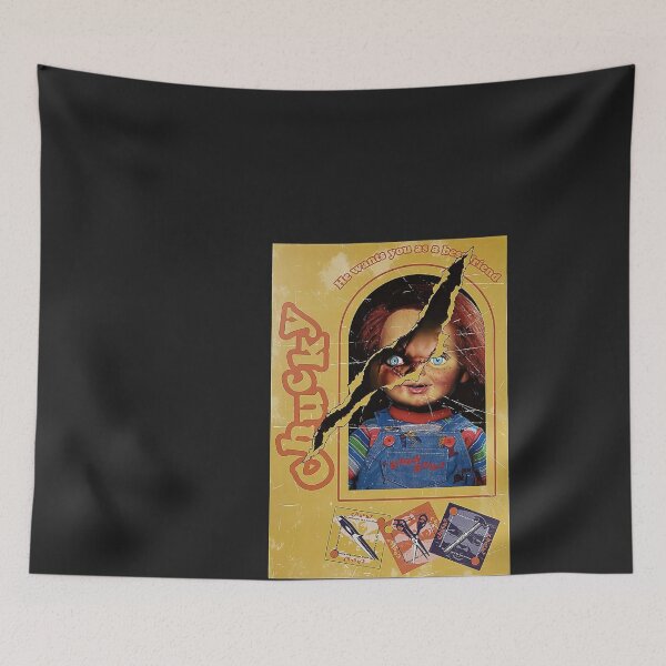 Item preview, Chucky-Doll-Box-Torn-T-Shirt designed and sold by EvyBlom.