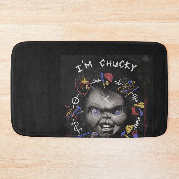 Aperçu de l'œuvre T-shirt Chucky-Je-suis-Chucky-Je-veux-Jouer créée et vendue par EvyBlom.