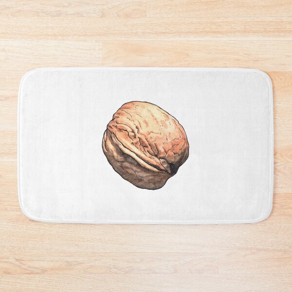 Item preview, Walnut nut - Watercolor illustration designed and sold by AquarellChill.