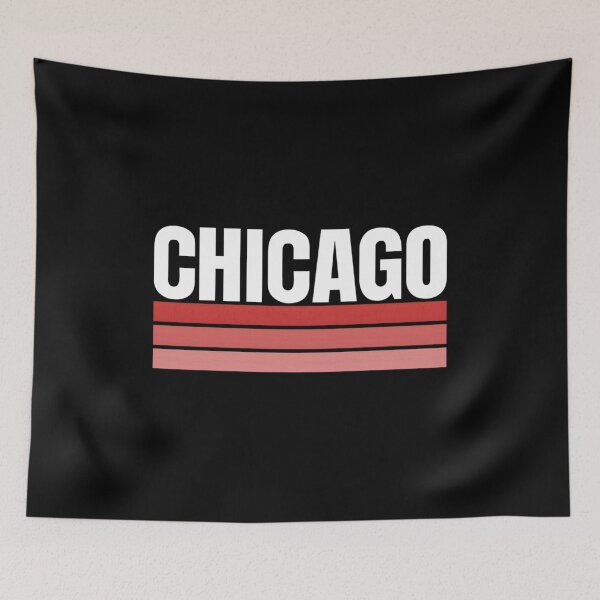Item preview, Fun Chicago Red Blue Striped Hometown Chicago Illinois designed and sold by neyvrvdpez49.