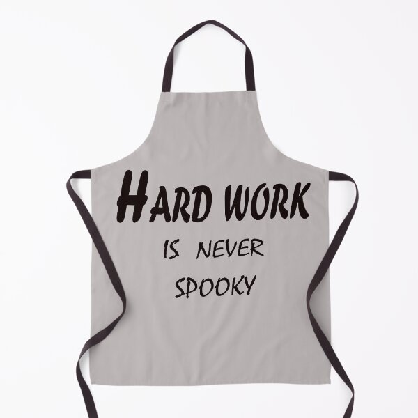 Item preview, Hard Work Is Never Spooky – Motivational Hustle Quote Design designed and sold by ArtNestVerse.