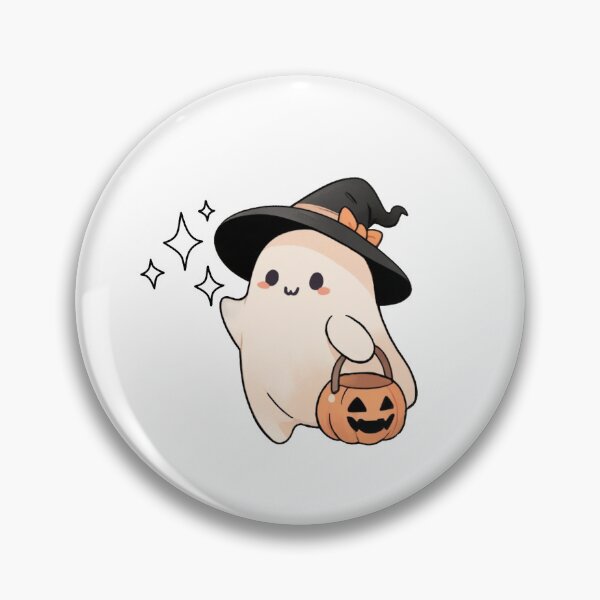 Item preview, Cute Halloween Ghost Kawaii designed and sold by MimiKoo.