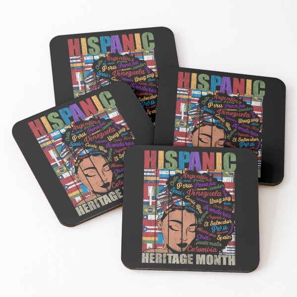 Item preview, Latina 	 Art Hispanic Heritage Month Latin Country Flags 		 designed and sold by smsihikcaw1.