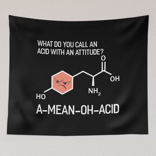 Item preview, Humor Nerdy Chemistry 	 	-Amino Acid for 	 		 designed and sold by zkguklahcz21.